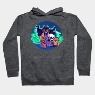 Spooky Halloween Creatures Hoodie